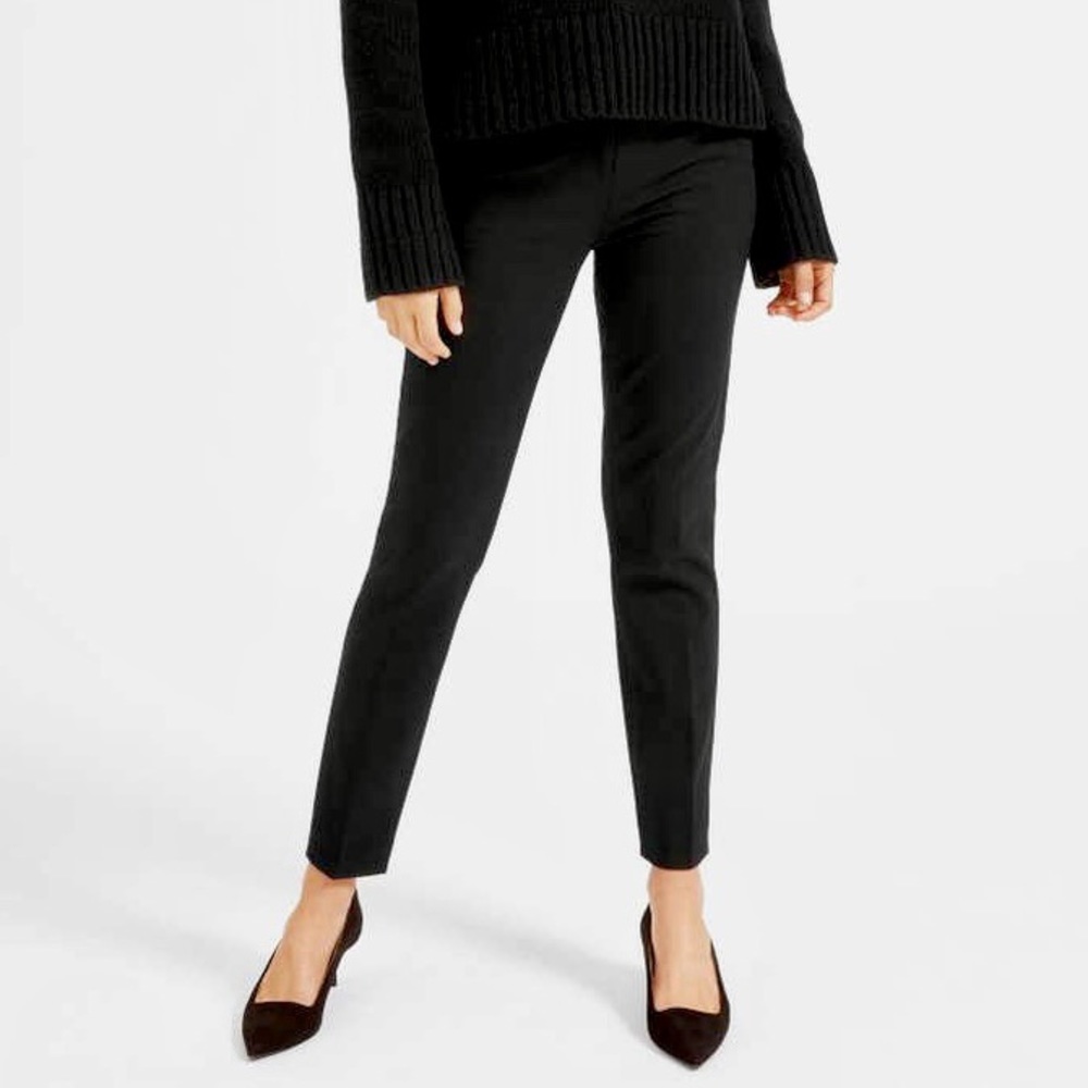 Ann Taylor Black Cigarette Pants 0P